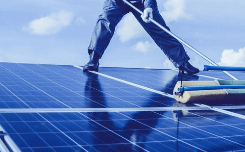 clean rooftop solar panels india